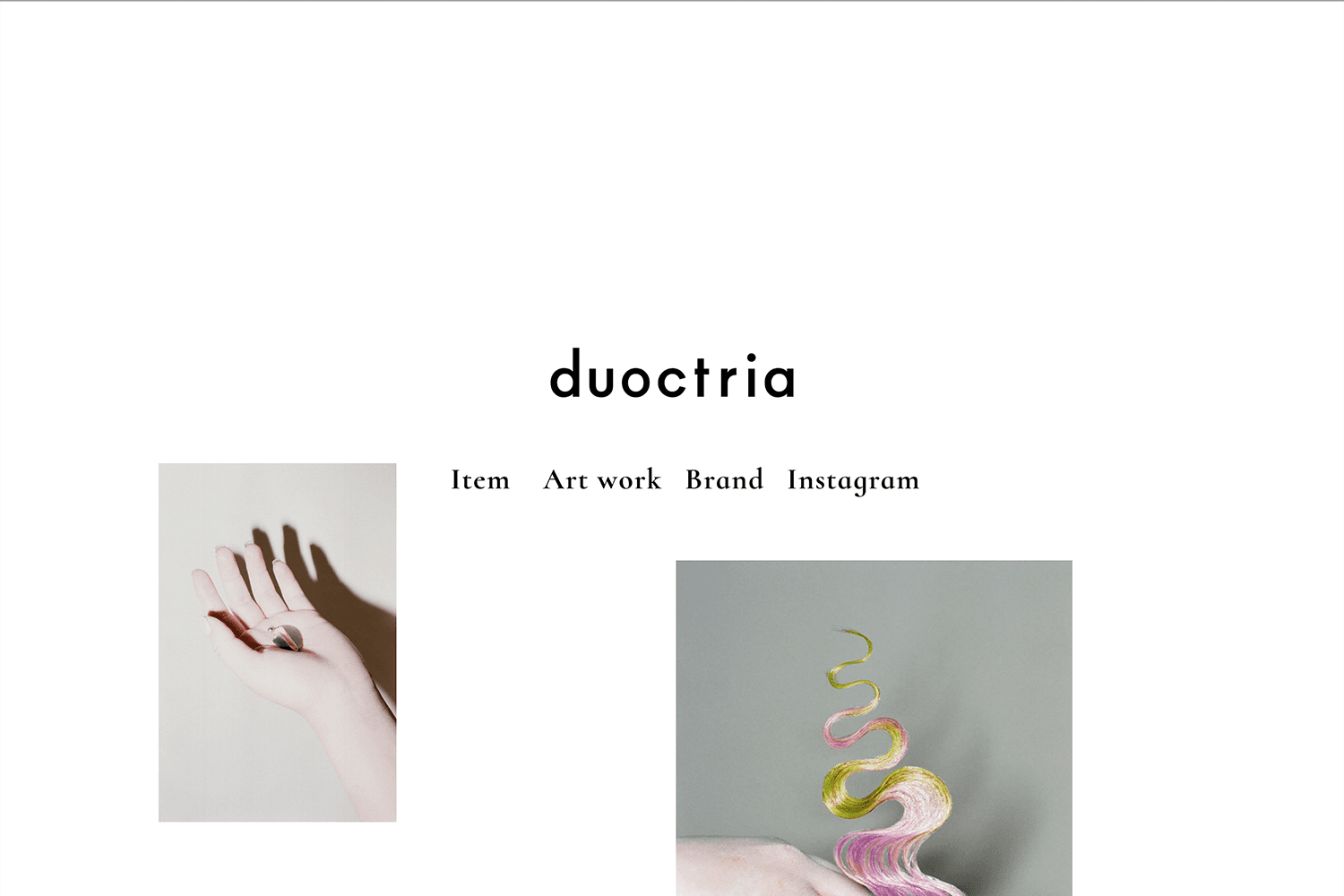 duoctria　ECサイトの制作実績　サムネイル画像