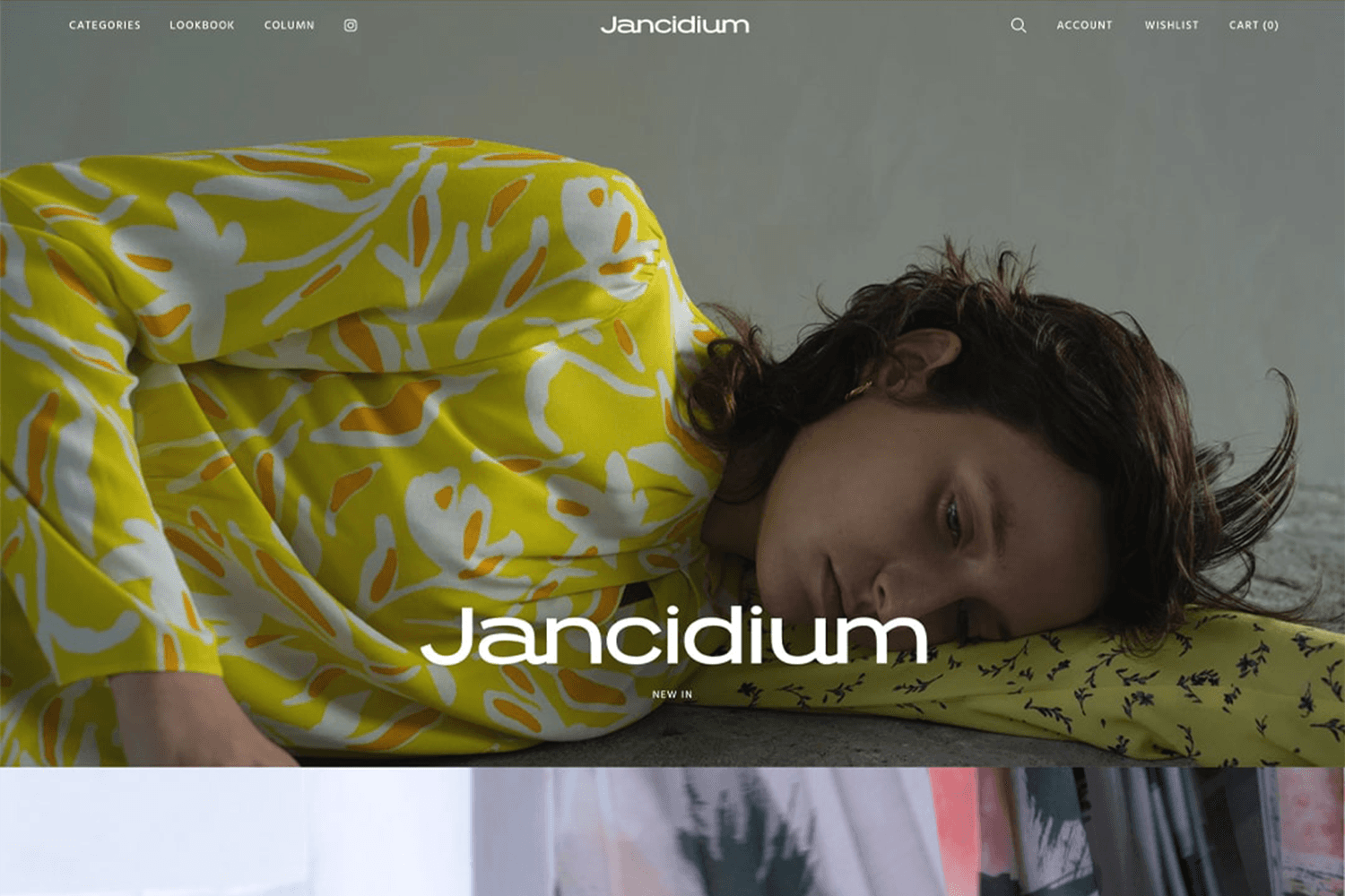 Jancidium　ECサイトの制作実績　サムネイル画像