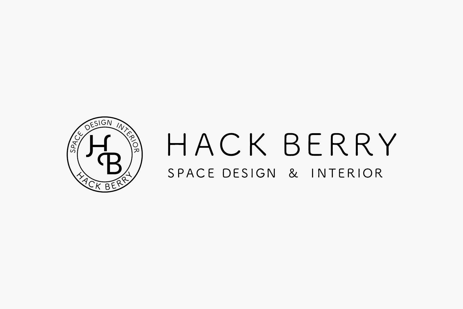 HACK BERRY　ロゴデザインの制作実績　サムネイル画像