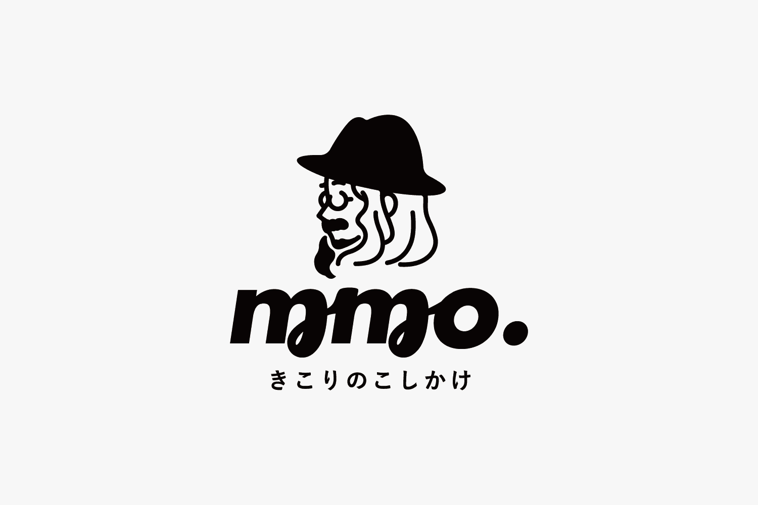 きこりのこしかけ　ロゴデザイン
