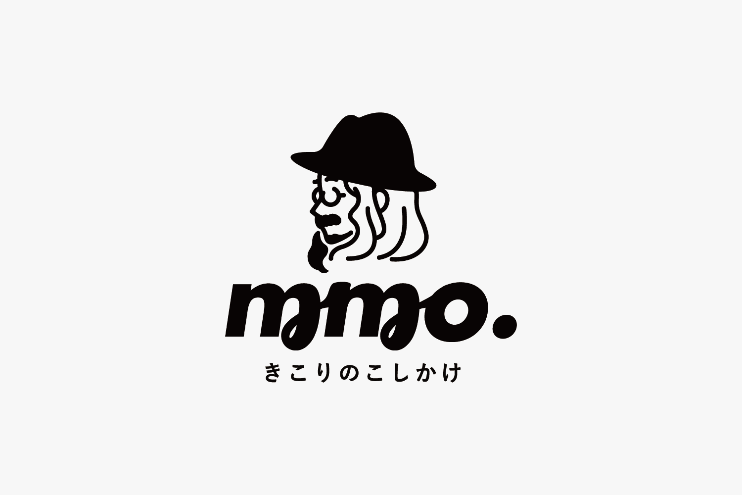 きこりのこしかけ　ロゴデザイン