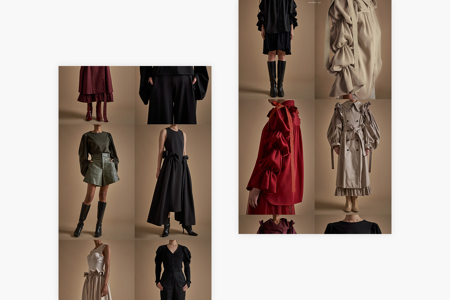 HAENGNE　ECサイトの商品ページ