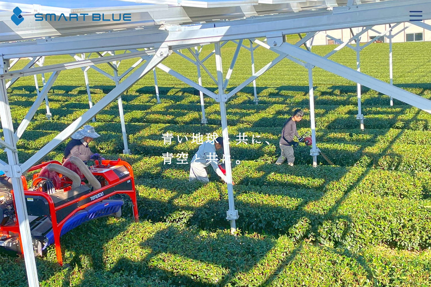 スマートブルー株式会社　サービスサイト