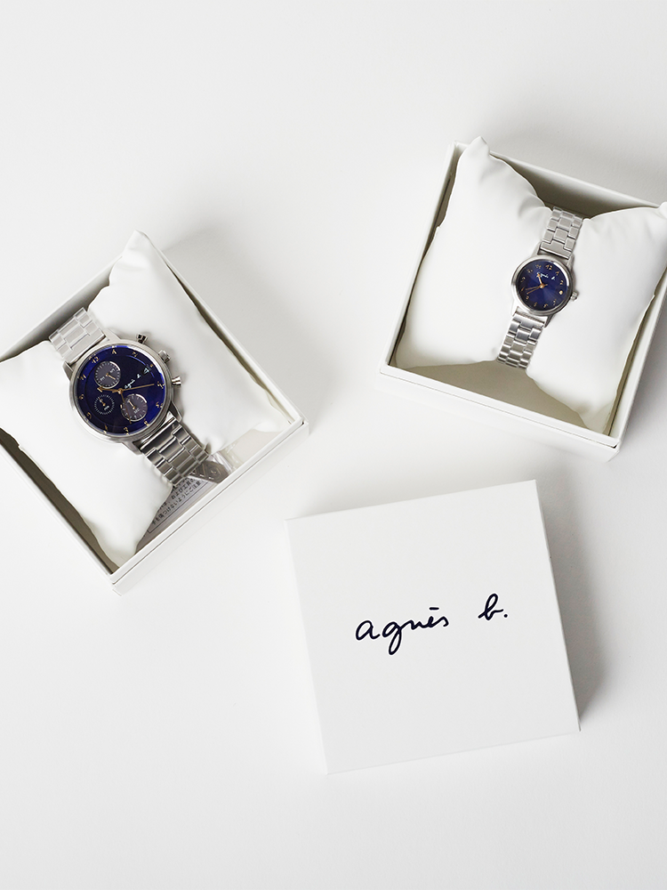 ギフトボックスに入った時計