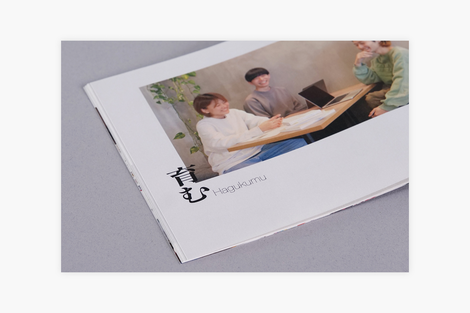 あんどぷらす　会社概要パンフレットのサービス掲載ページ