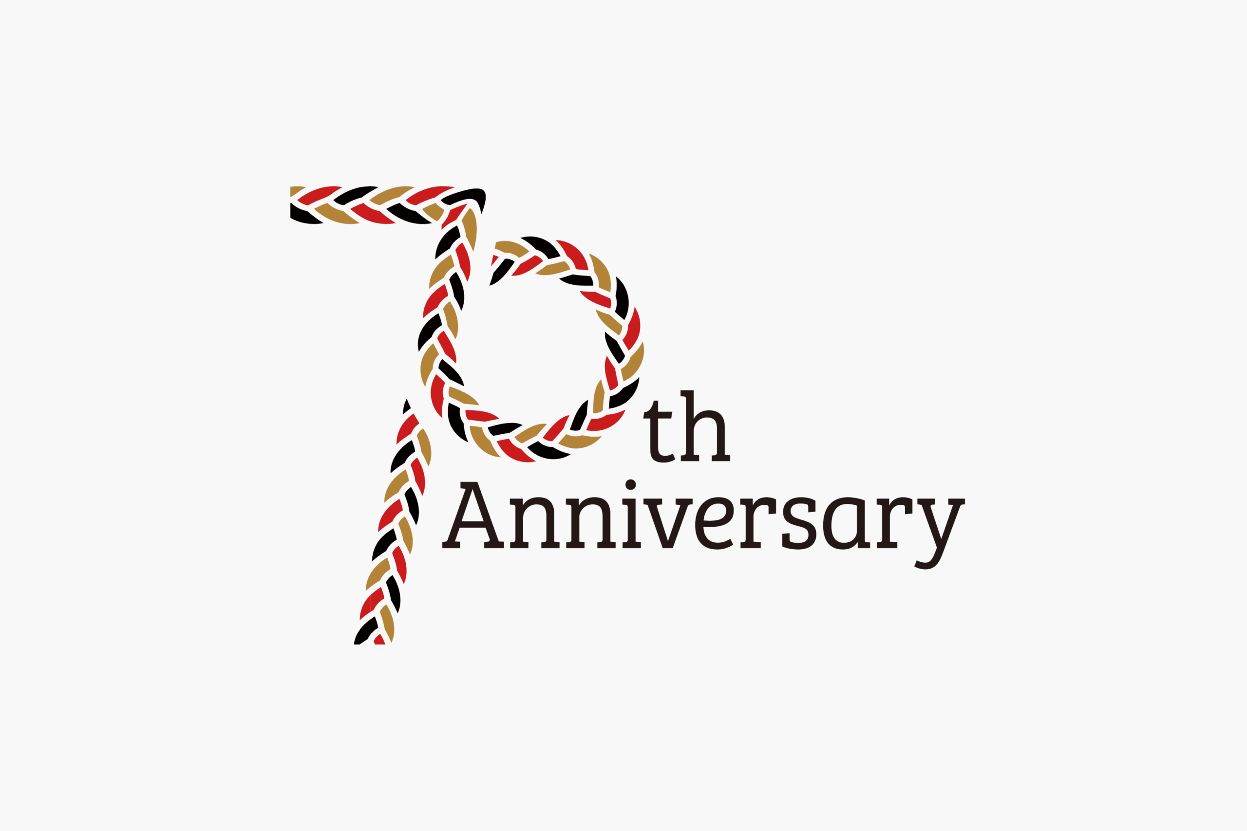 フジシン70周年記念ロゴ