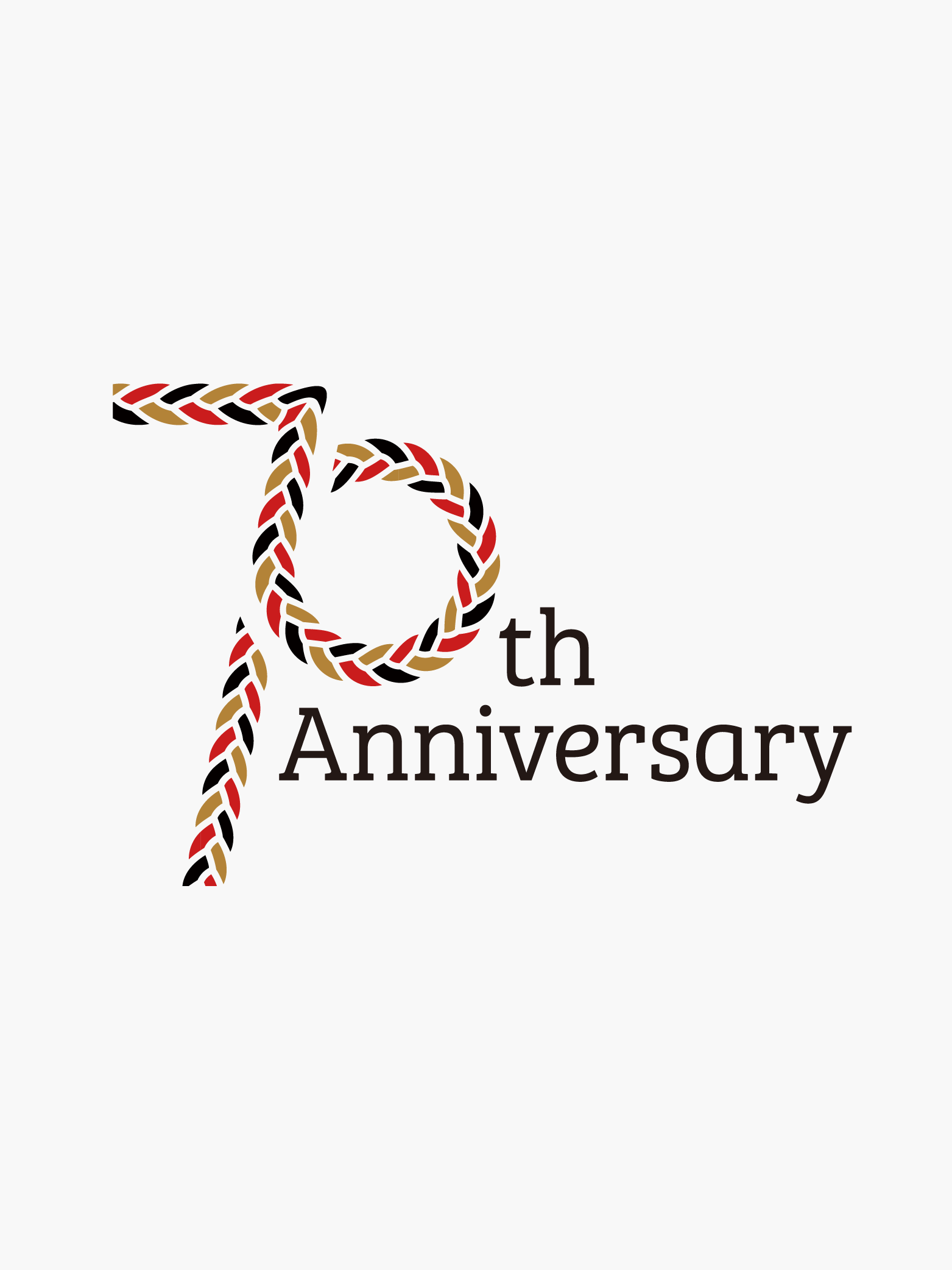 フジシン70周年記念ロゴ